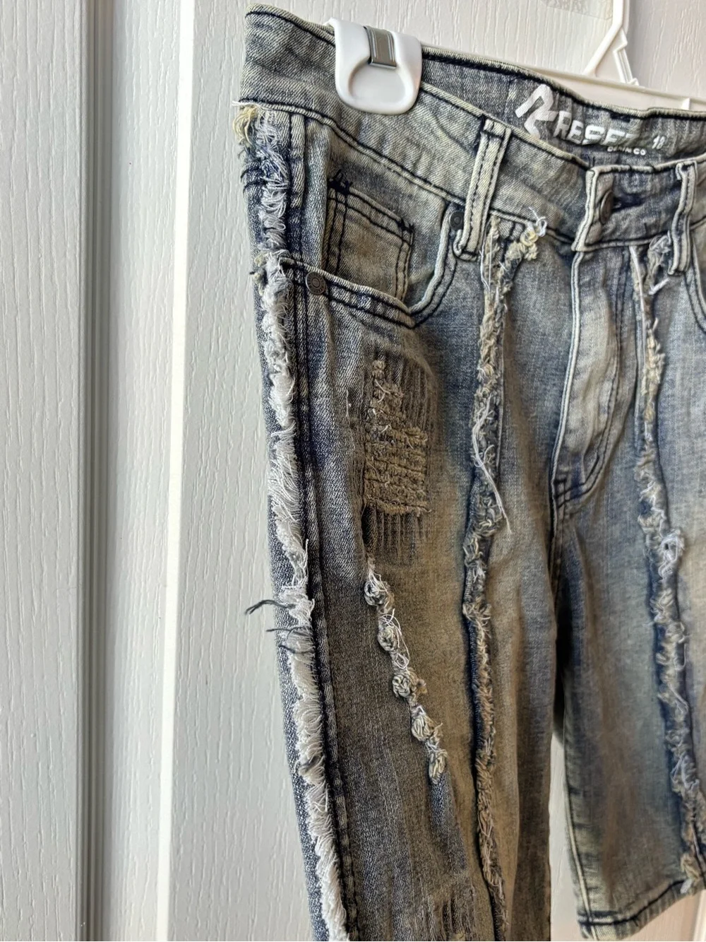Distressed Women’s Denim Shorts